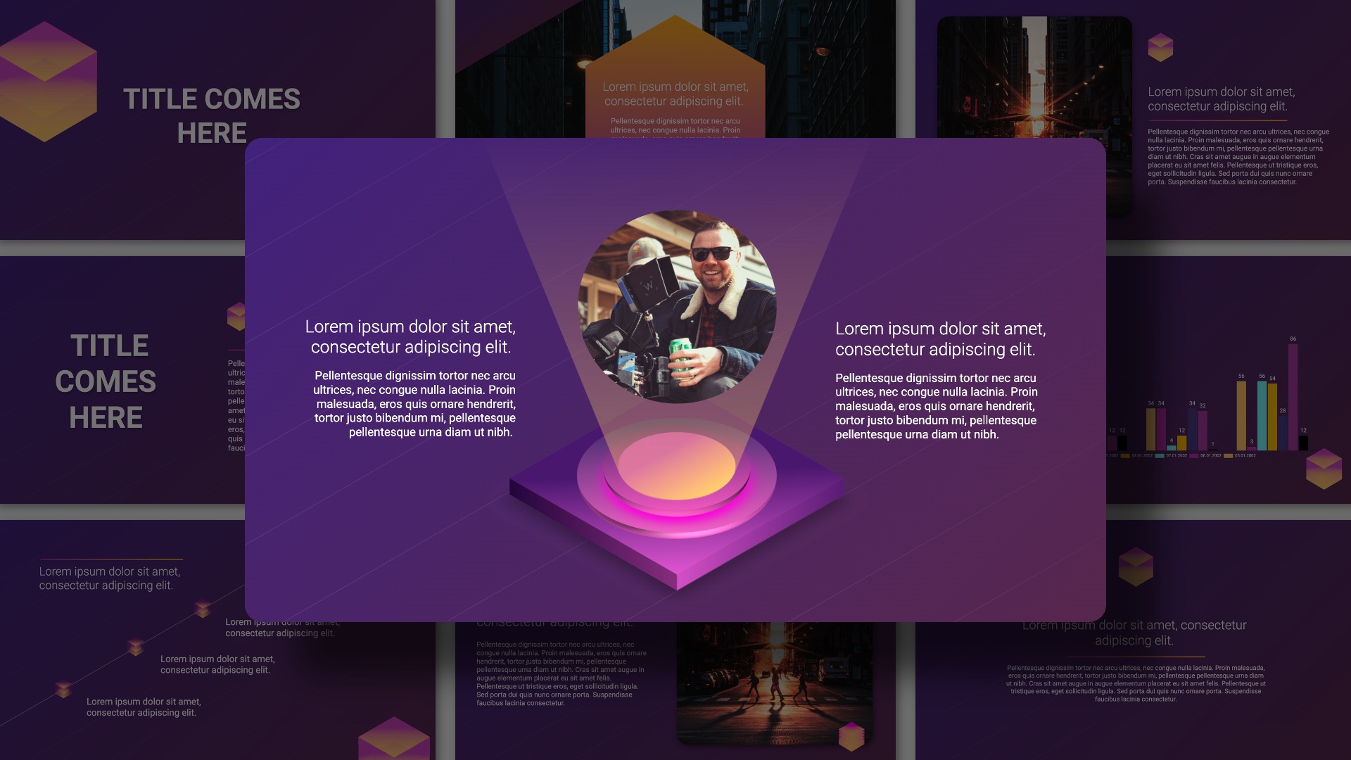 Presentation-template-Isometric