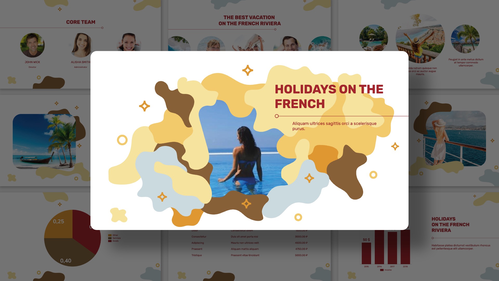 Presentation-template-Crunchy brown