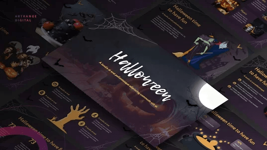 Presentation-template-Halloween party