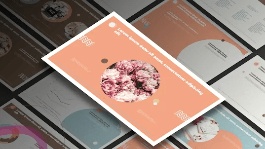 Presentation-template-Pastel Shades