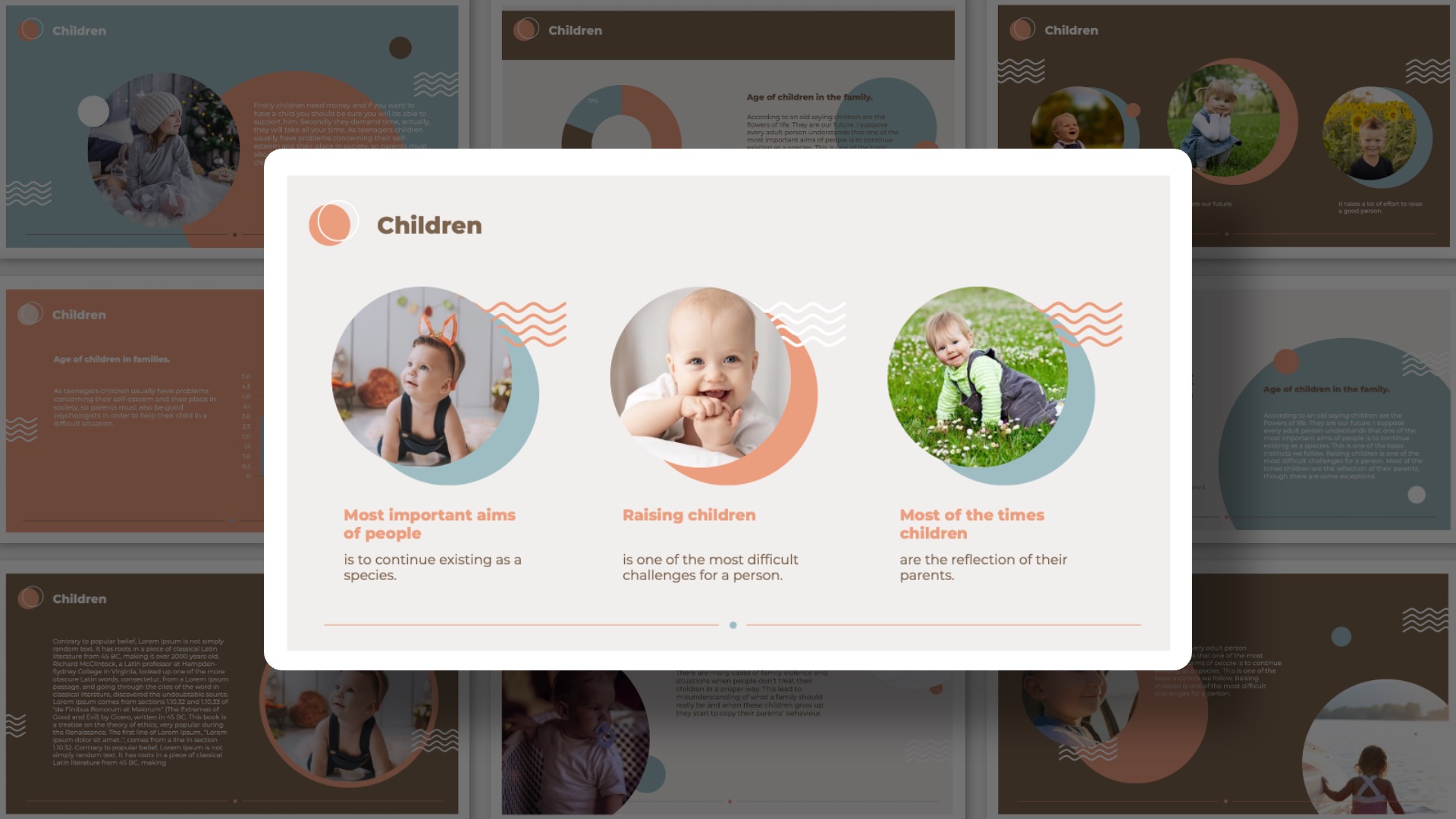 Presentation-template-Pastel Shades