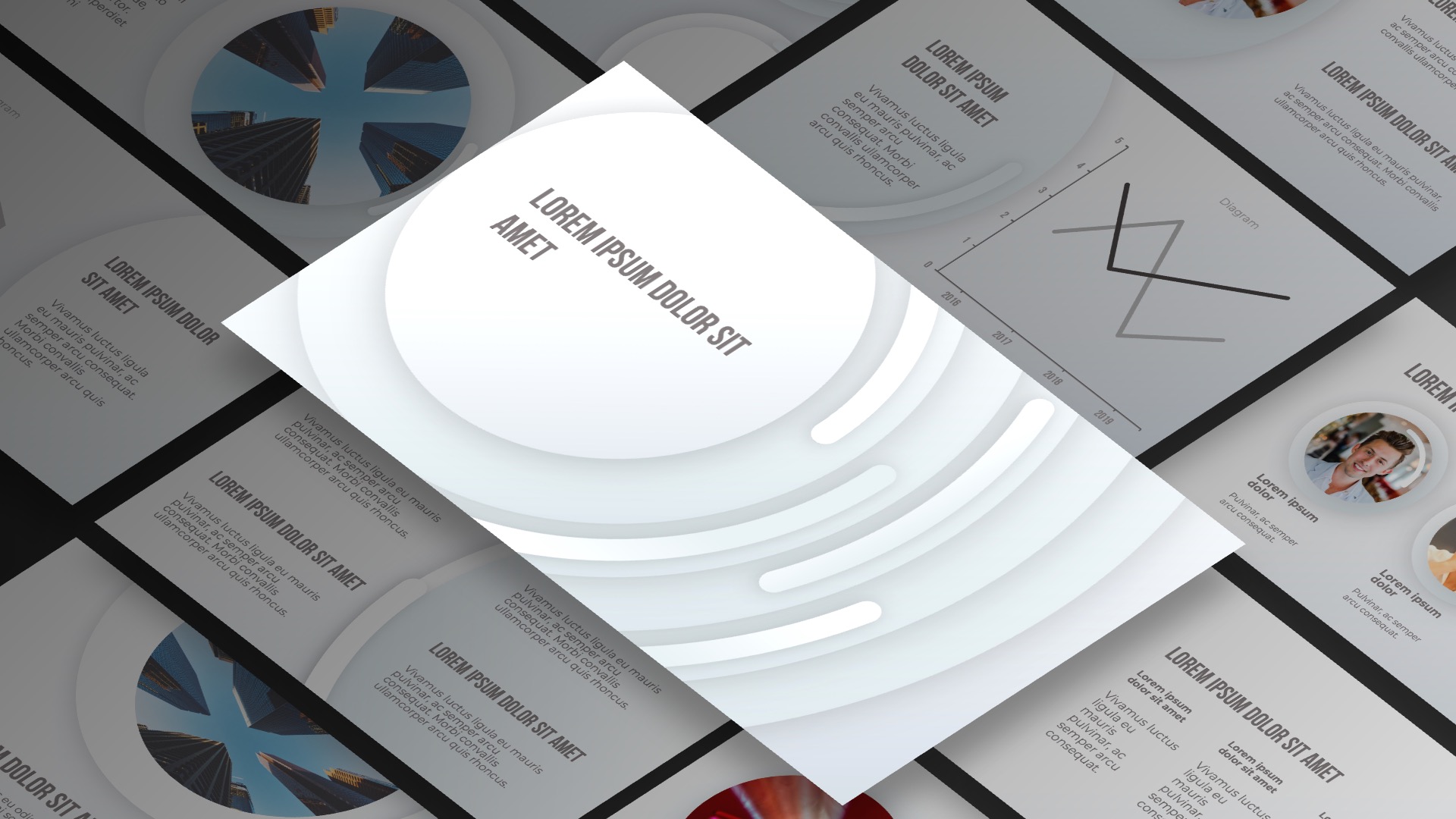 Presentation-template-Drawing on minimalism