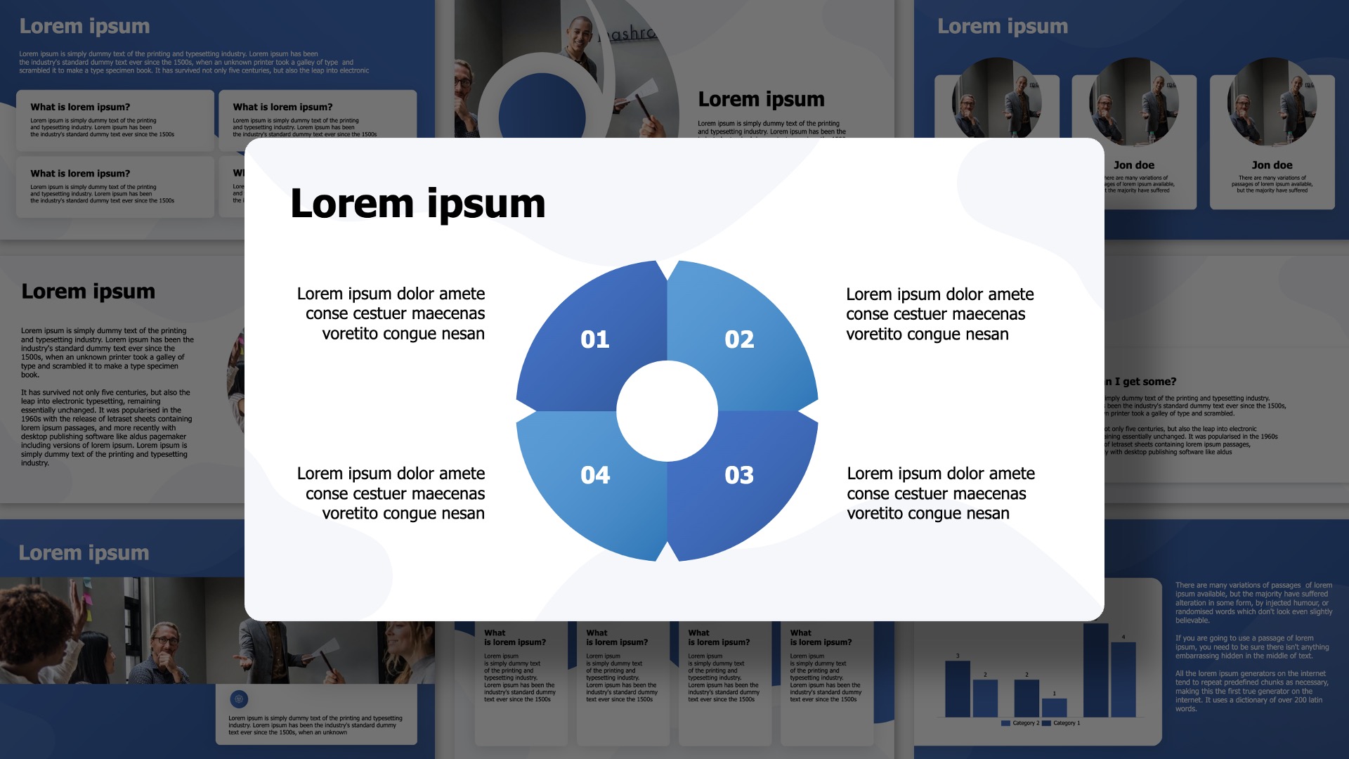 Presentation-template-White