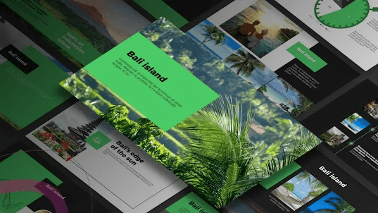 Presentation-template-Dinamic rectangles