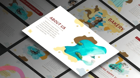 Presentation-template-Crunchy brown