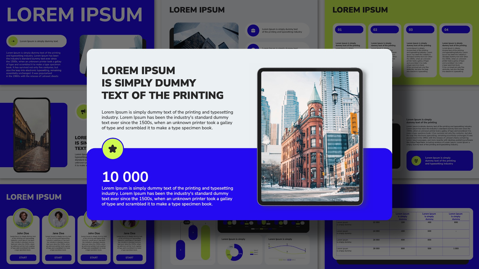 Presentation-template-Bright business
