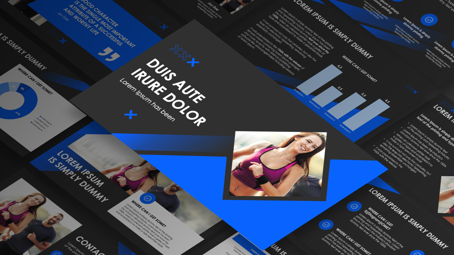 Presentation-template-Sport