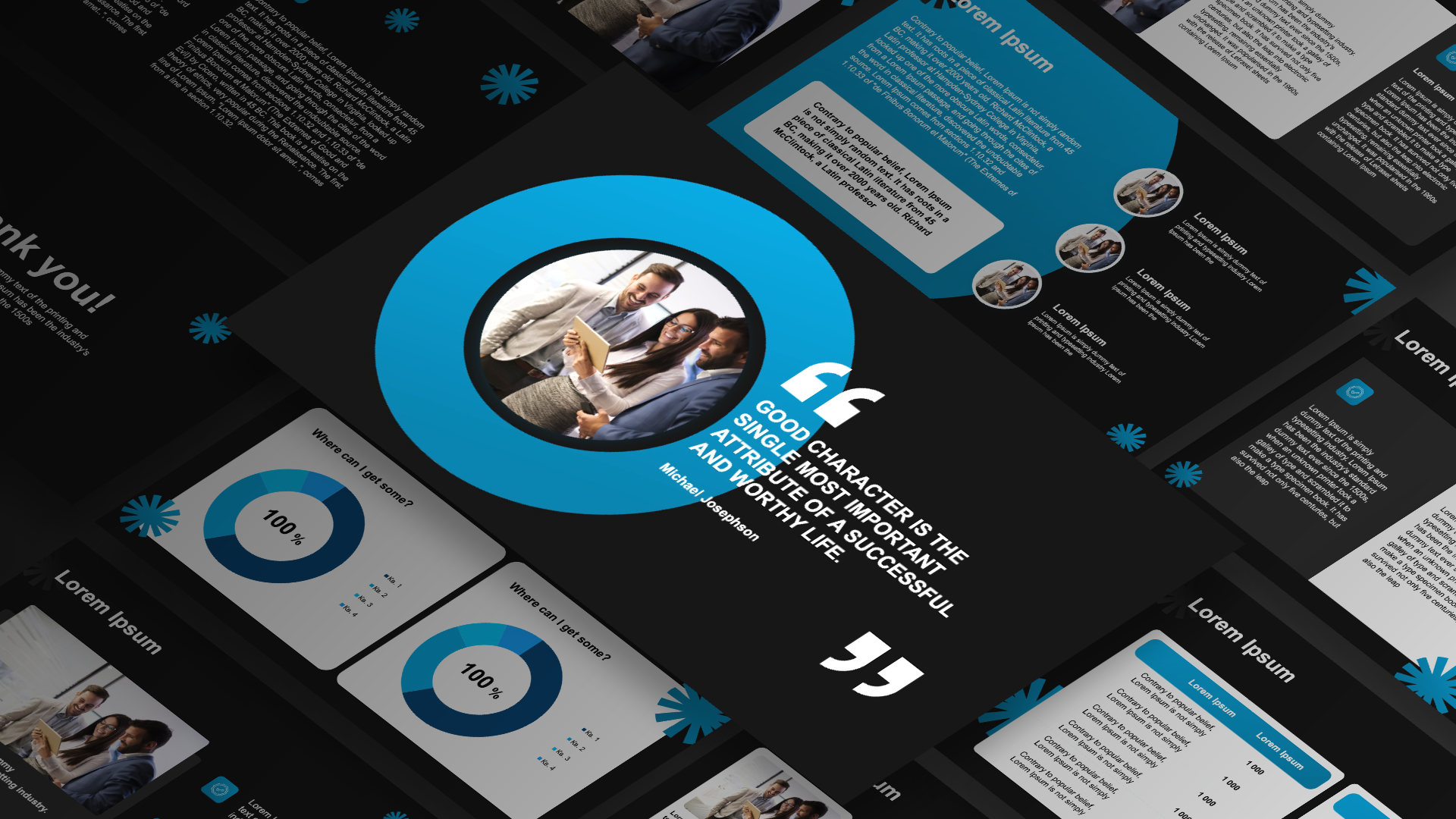 Presentation-template-Dark