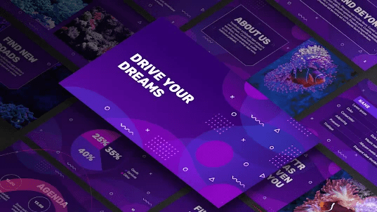 Presentation-template-Bubble