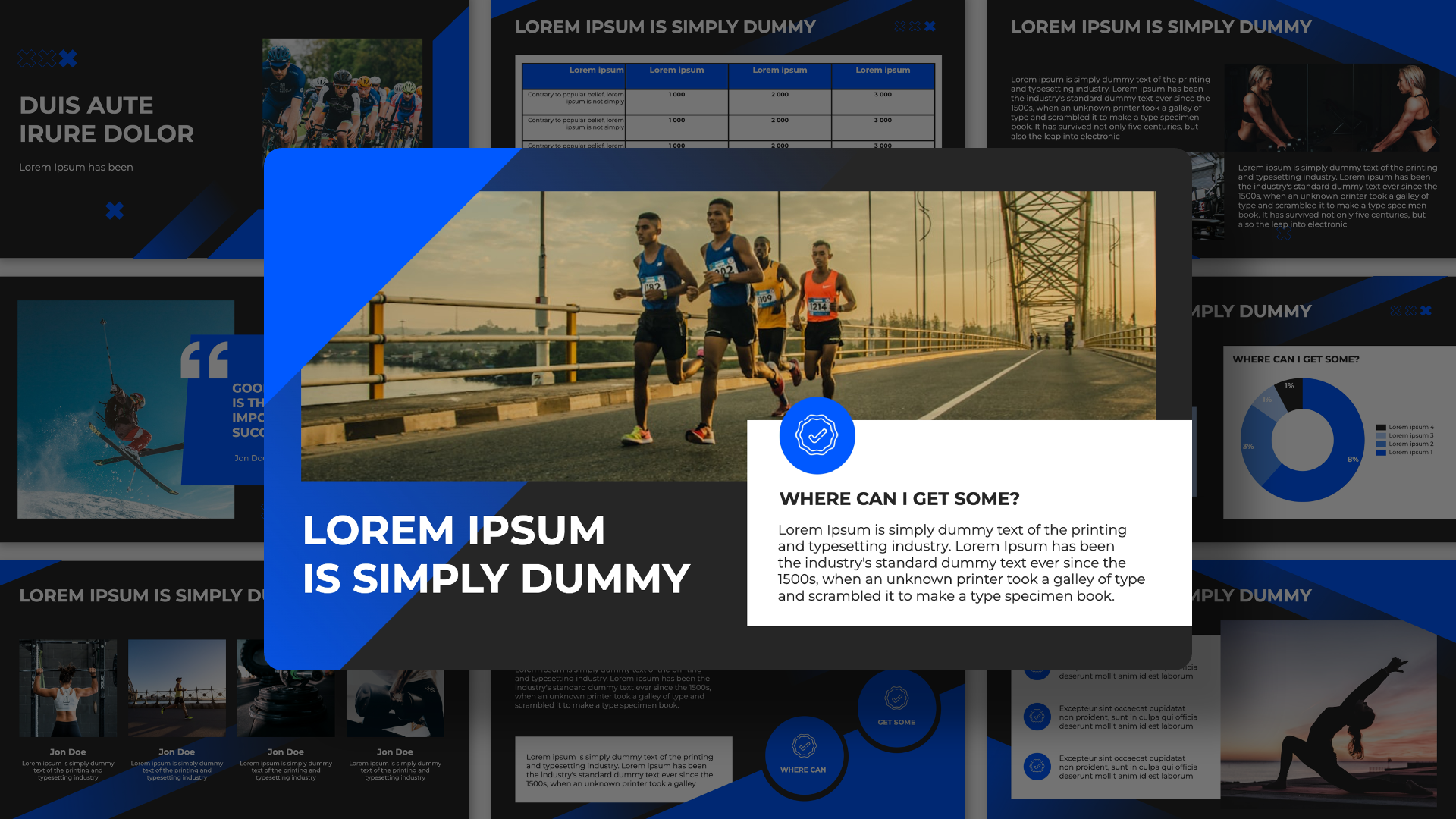 Presentation-template-Sport