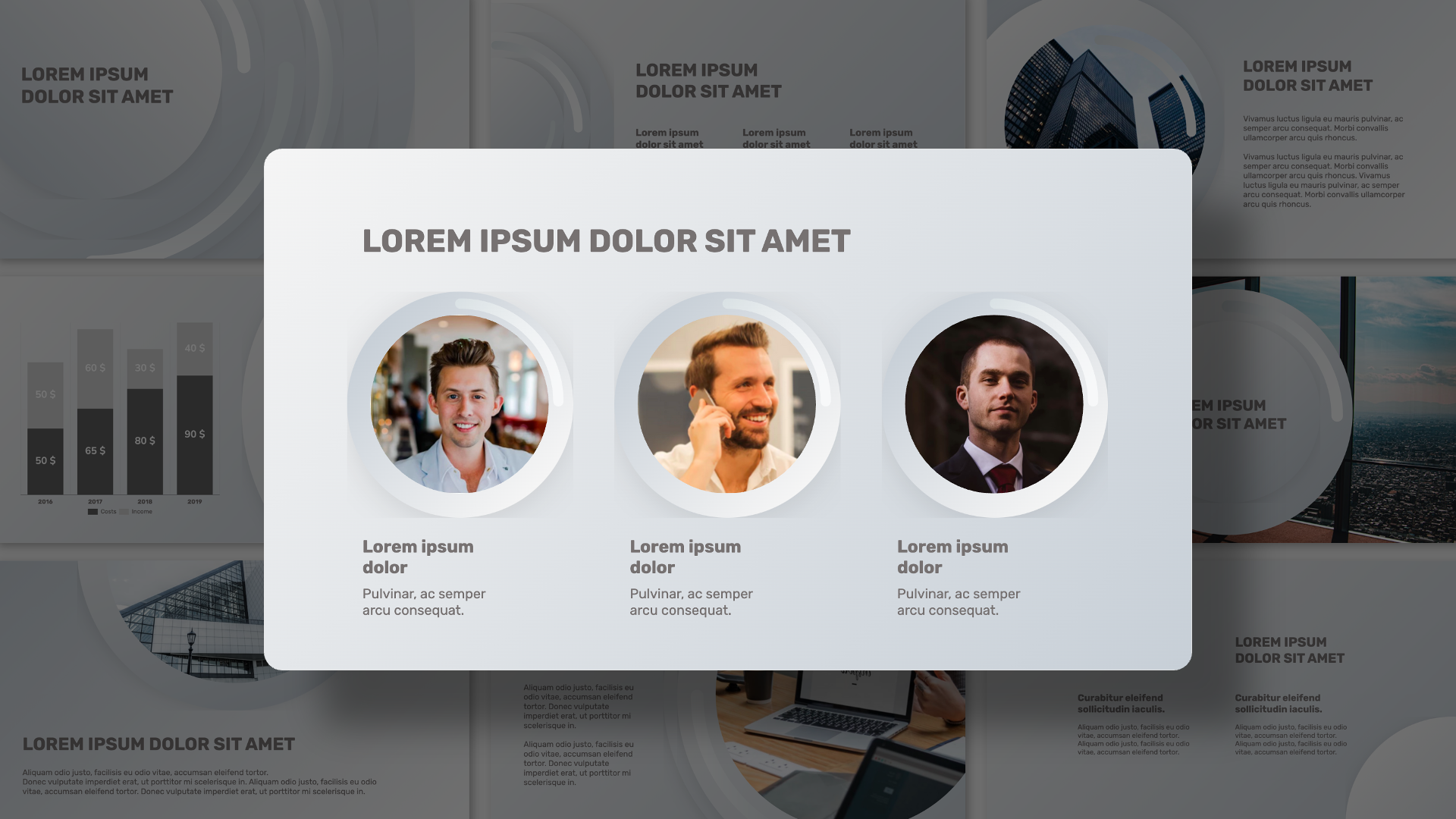 Presentation-template-Drawing on minimalism