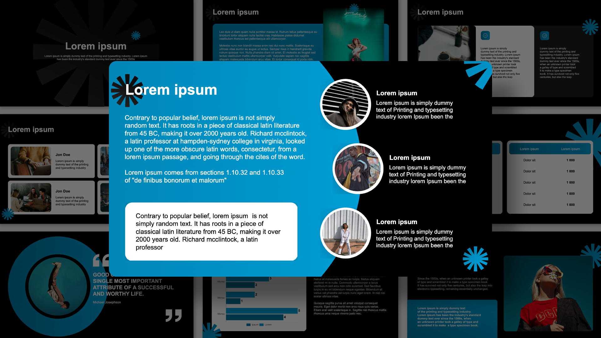 Presentation-template-Dark